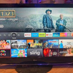 LG 47-in Plasma TV/Monitor   $90