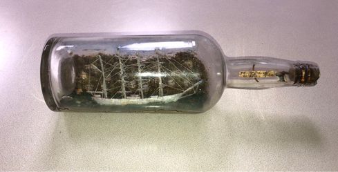 Impossible Bottle Ship In A Bottle 1932