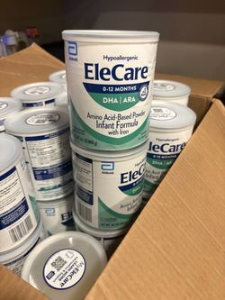 Only 6 cans of unopen elecare left