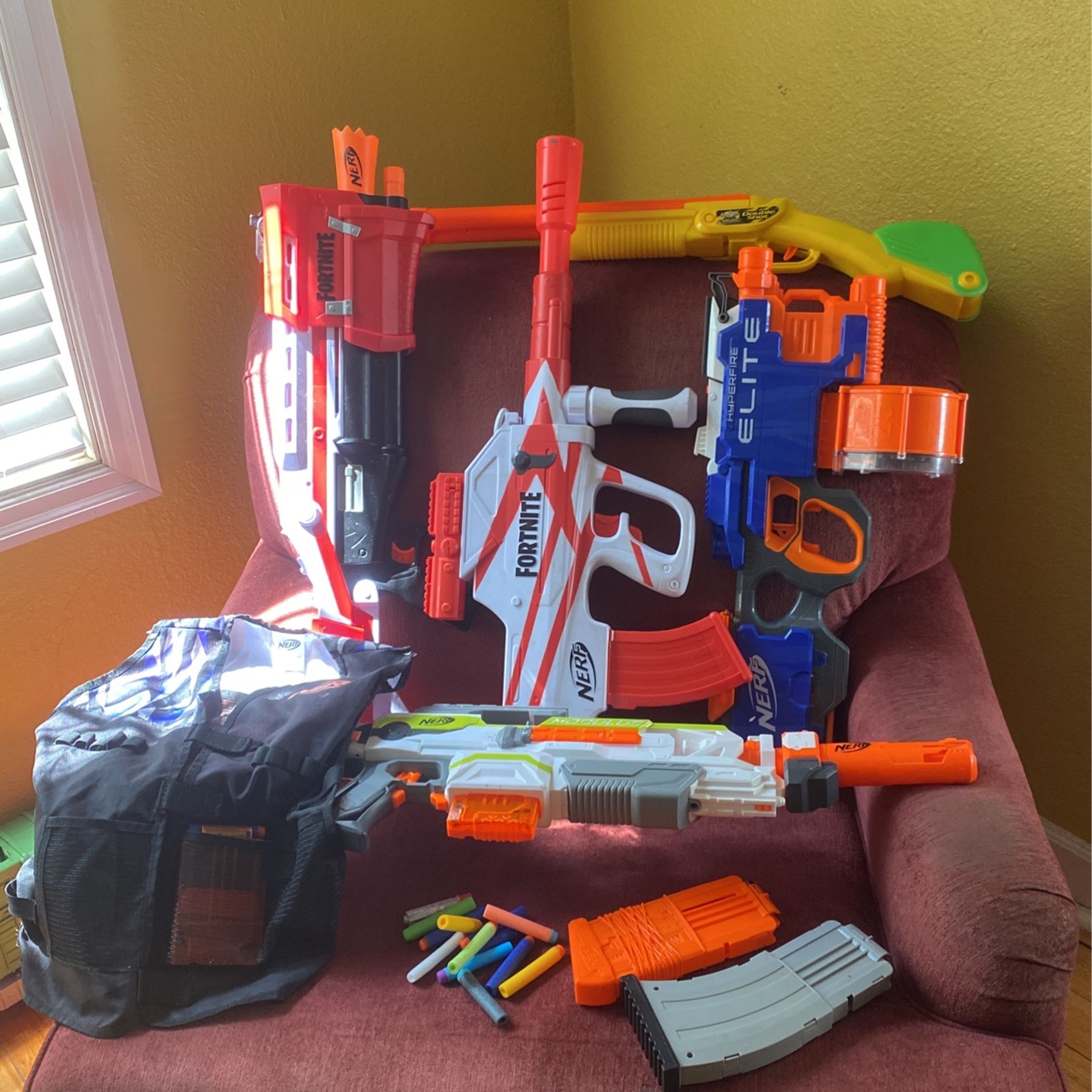Nerf Gun Lot