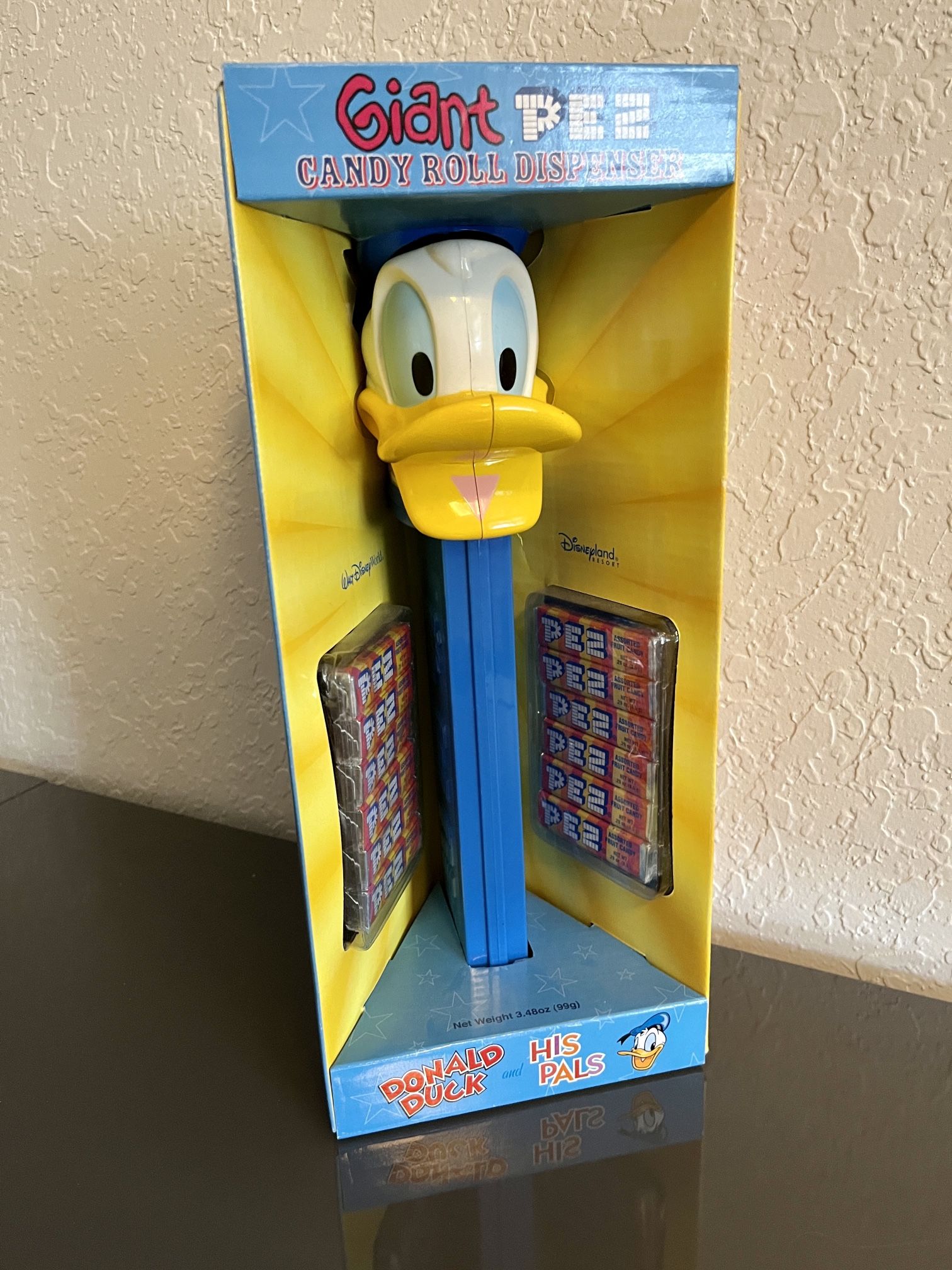 Giant Pez Dispenser “Donald Duck and His Pals”