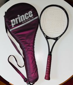 Prince Response 110 Burgundy Tennis Racket and Case