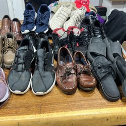 Different shoes for men and woman