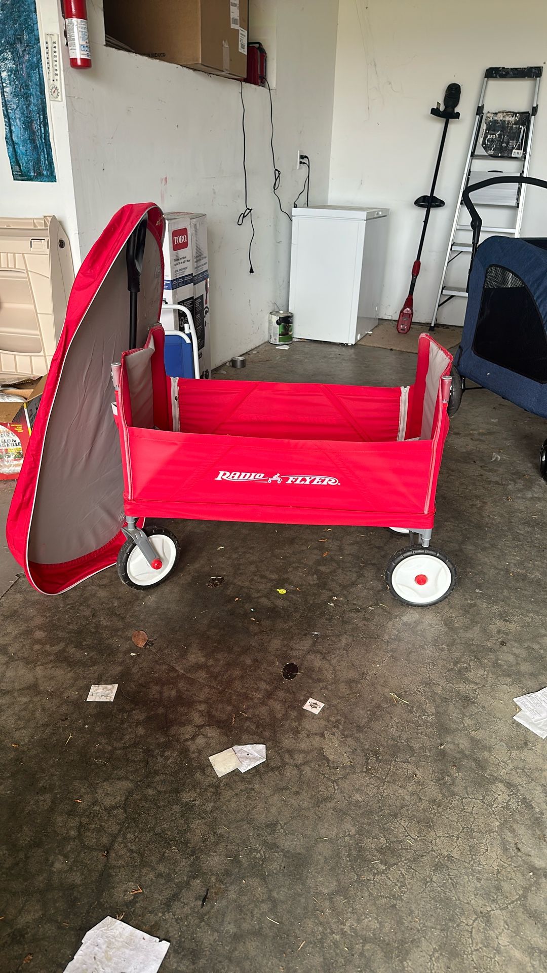Radio Flyer double Seat Wagon