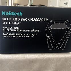 Neck and back massager