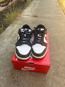 Nike Dunk Low Retro "Panda" White / Black size 11
