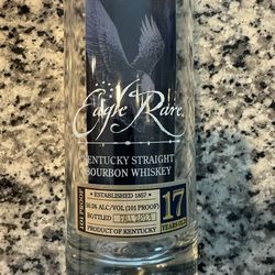 EAGLE RARE 17 Year Old Bottle. Extremely Rare!