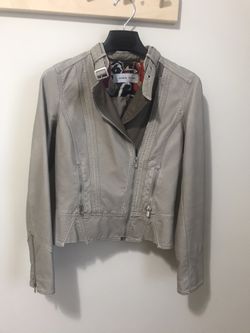 Women’s faux leather jacket XS
