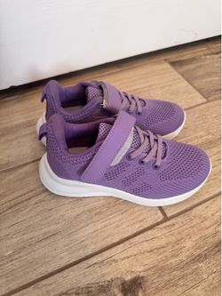 Purple Girl shoes size 13 brand new