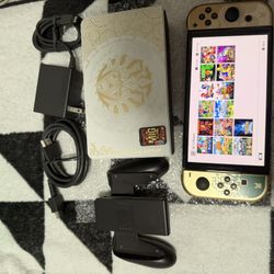 Nintendo Switch Oled Zelda Bundle 
