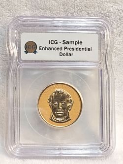 #731 Sample Enhance Zachary Taylor 1 coin