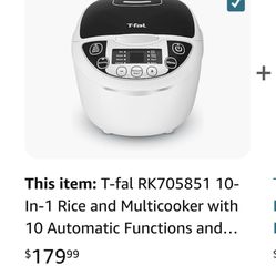 OLLA PERFECTA T-FAL PARA HACER LA COMIDA PERFECTA NUEVA EN SU CAJA  $90  APÁRTELA TENGO 1 
