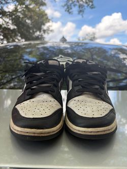 Nike Dunk Low Black and White Sneakers size 8.5