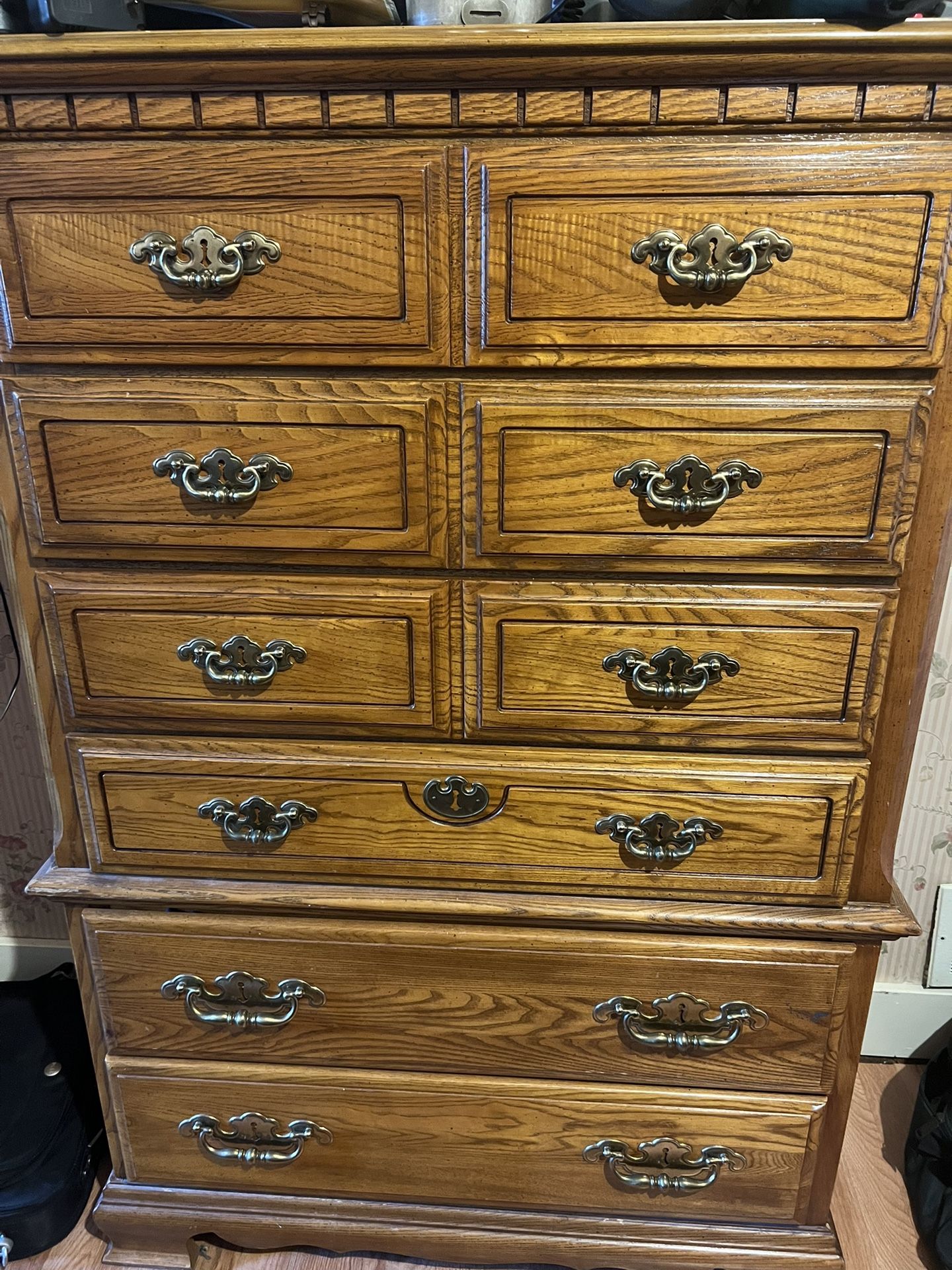 Wood Dresser 58 In Tall