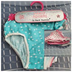 Little Girls Panties, Size 3T