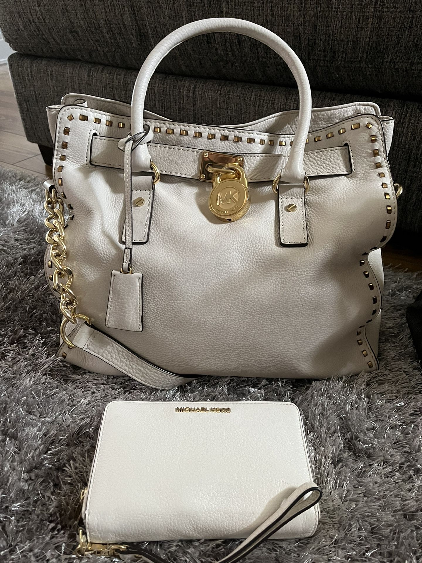 Michael Kors Hamilton Bag and  Wallet/Wristlet 