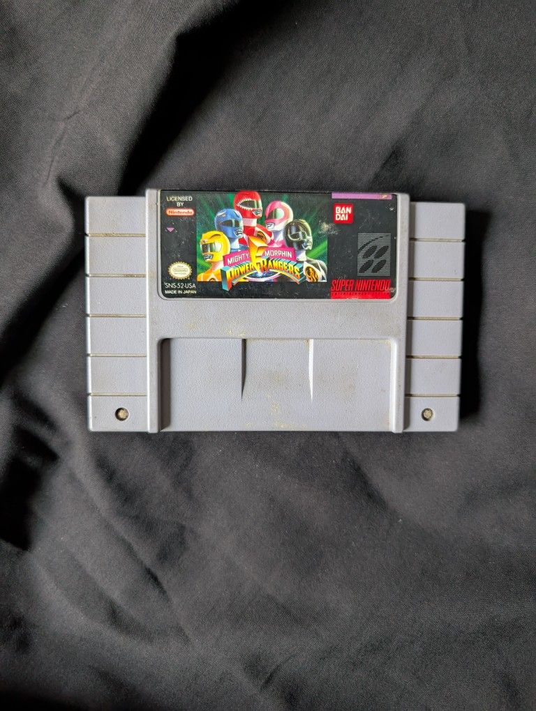 Mighty Morphin Power Rangers Super Nintendo
