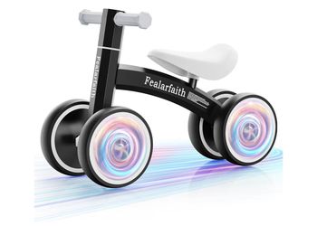 Fealarfaith Mini Bike with light up wheels bike is black PUO near Cedar and Shepherd