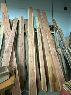 Rough Cut Cedar Planks