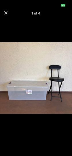 One JUMBO Sterilite 110 Qt. ClearView Storage Bin Box