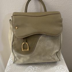 Authentic Gucci Saddle Backpack