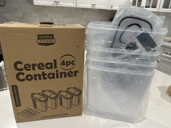 Utopia Kitchen Cereal Storage Set
