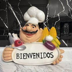 New Vintage high chef  kitchen wall