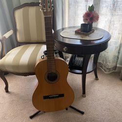 Guitar With Stand And Carrying Bag 