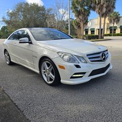 2013 Mercedes Benz E550 Coupe