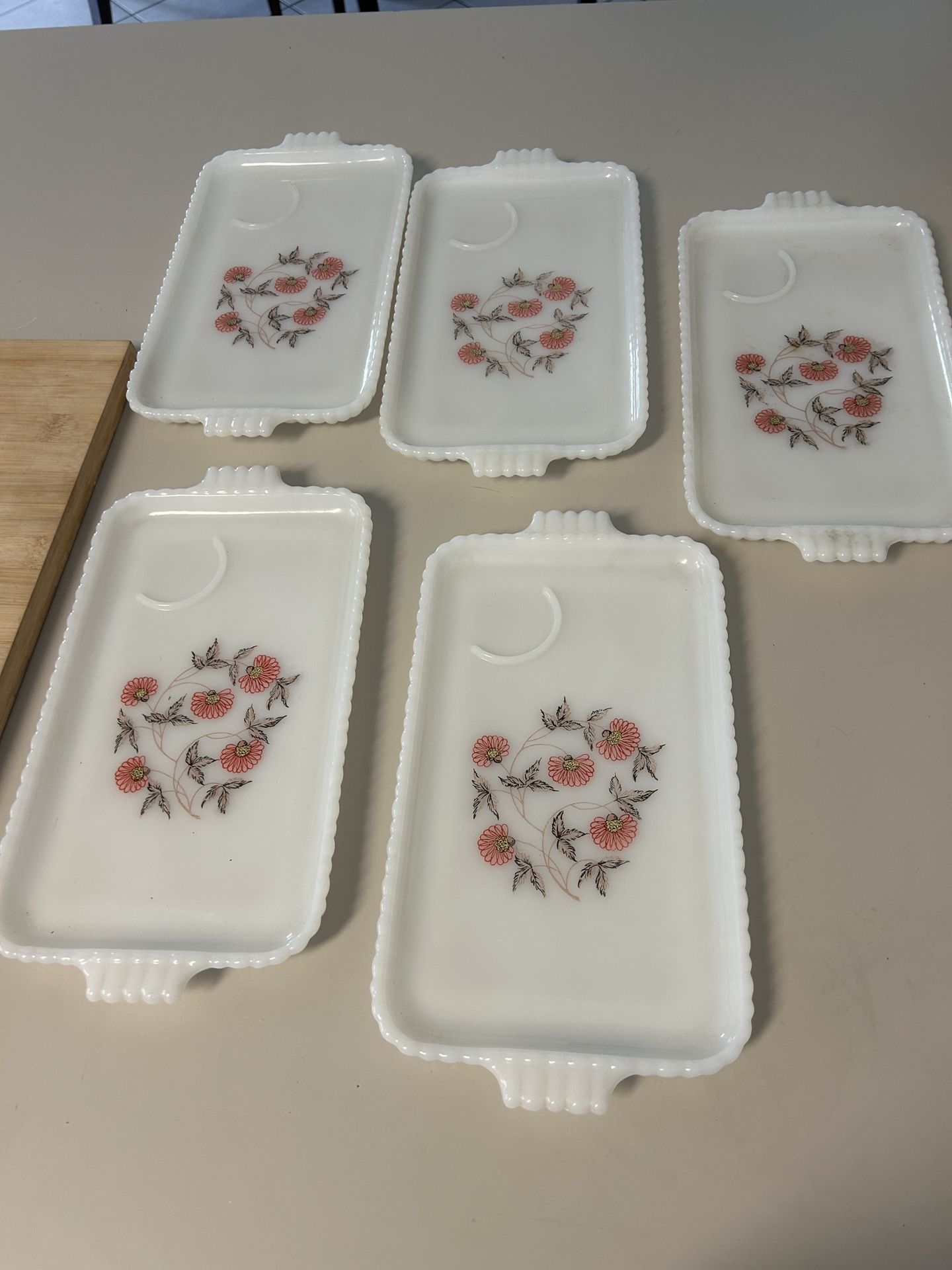 1950’s Snack Plates 