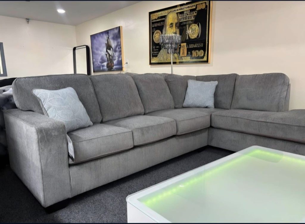 Altari Alloy Sectional $10 Down Payment And Financing Available