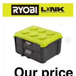 RYOBI Box LINK 2-Drawer Modular Tool