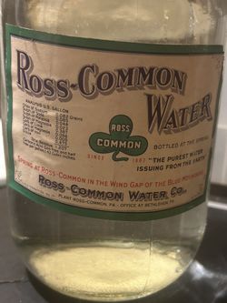 Vintage Glass 1/2 Gallon Bottles