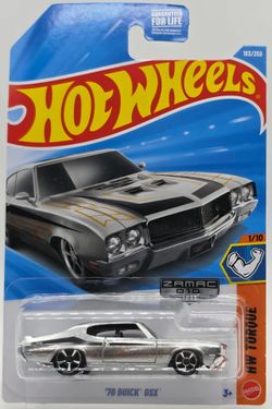 Hot Wheels '70 Buick GSX ZAMAC Die-Cast Car