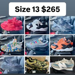 Nike Size 13 Package Deal All For $265