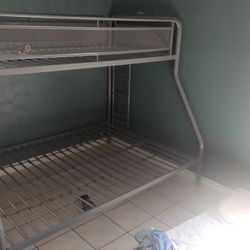 Bunk Bed  Frame Full And Twin 