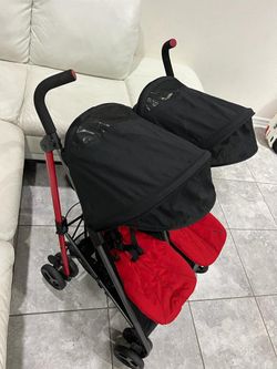Zobo double umbrella stroller 2025
