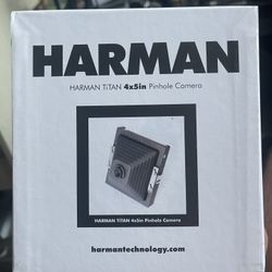 Harman 4x5 Pinhole Camera W/ 72mm And 110mm Connes