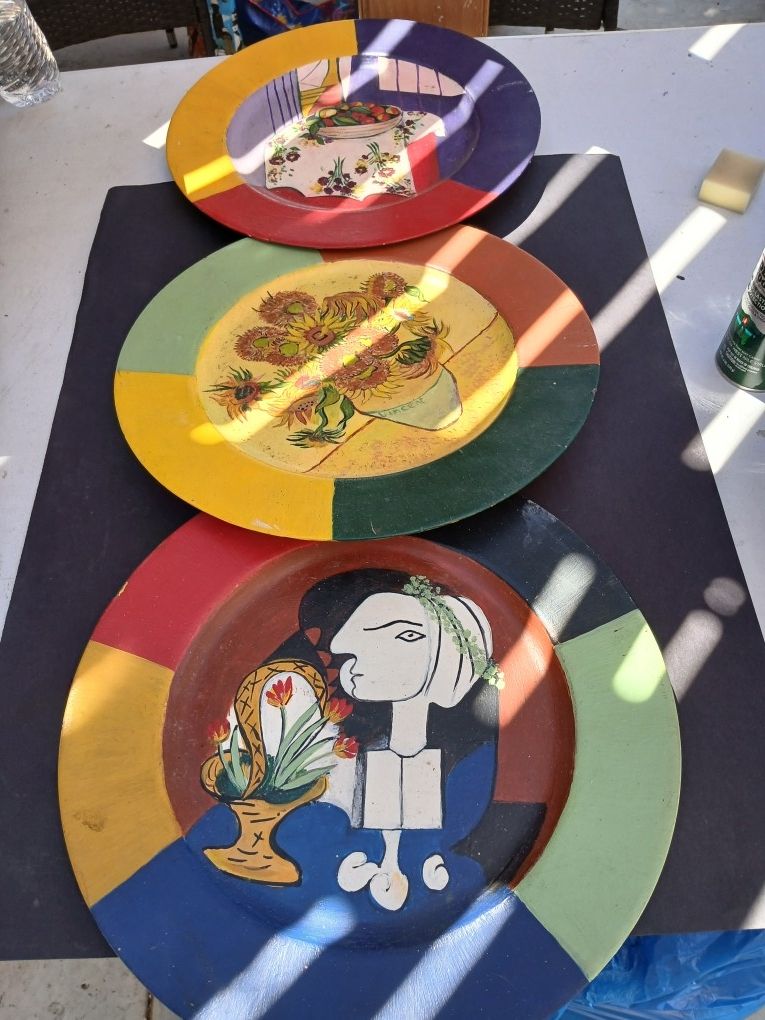 Hand Painted Plates