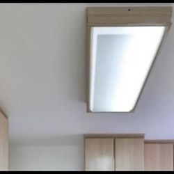 Kitchen fluorescent light fixtures