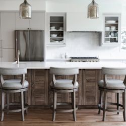 New Maven Lane Alexander Counter Stools Set Of 3 