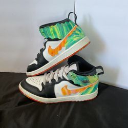 Jordan 1 Mids Youth 4Y Tie-Dye