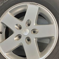 Jeep  Wrangler  17 Set Of 4  