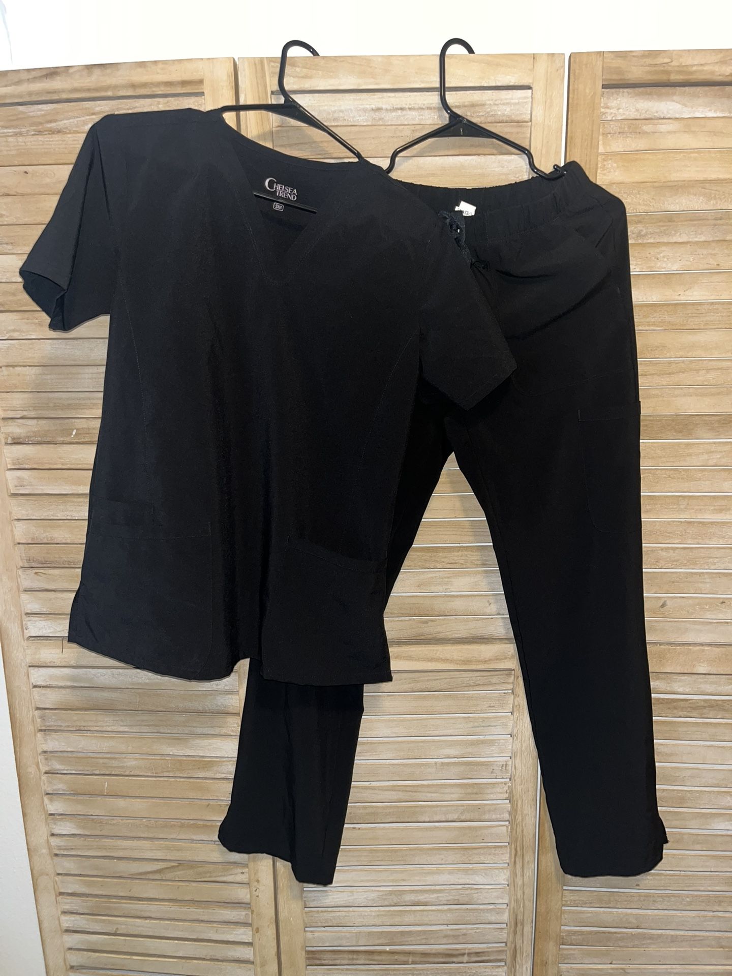 All Black Scrubs 