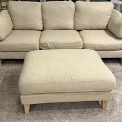 World Market Sofa & Ottoman