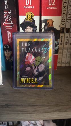 The Flaxans 1/33 invincible season 1 trading card