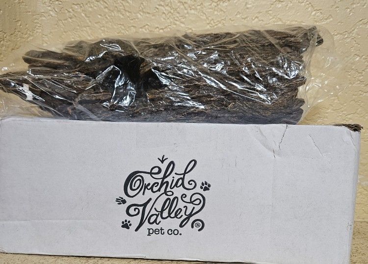 Orchid Valley Reptile/Fish Hide Log- New