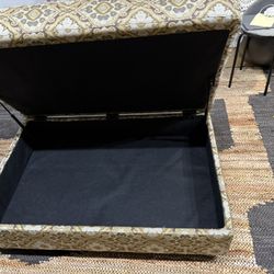 Large Storage Ottoman for Sale