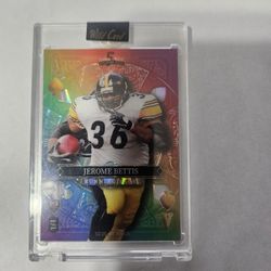 Ben Roethlisberger 1/1,Jerome Bettis 1/1 Back To Back Rainbow  Ace Of Spades