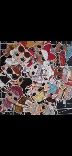 Lol surprise party toppers